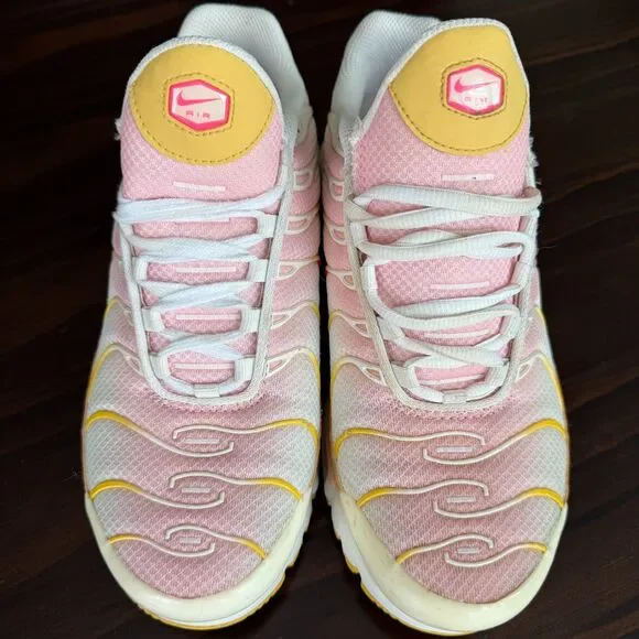 Size 7.5 -Nike Air Max Plus Hyper Pink Sail Orange Solar Flare DX2673-100 Women - Picture 4 of 13